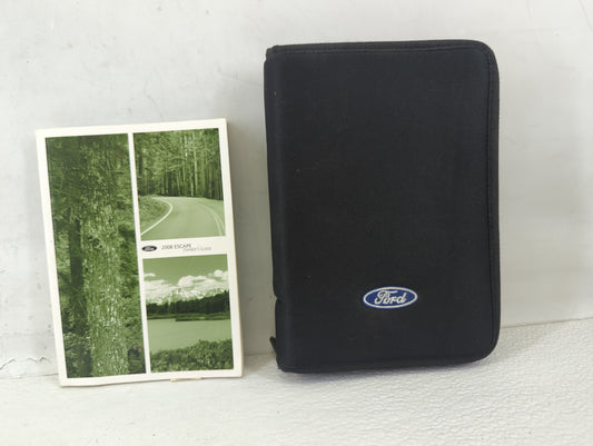 2008 Ford Escape Owners Manual Book Guide P/N:8L8J-19A321-AA OEM Used Auto Parts