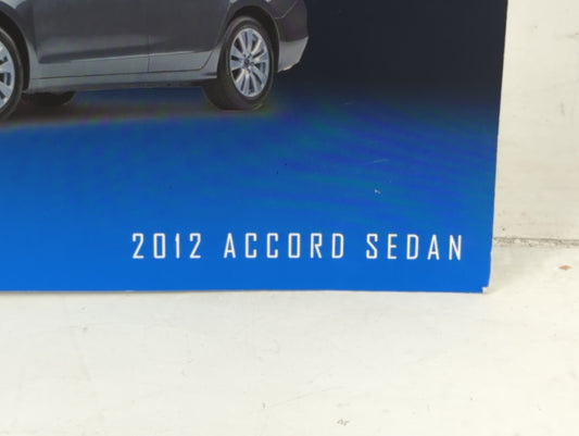 2012 Honda Accord Owners Manual Book Guide P/N:00X31-TA5-6400 31TA5640 OEM Used Auto Parts