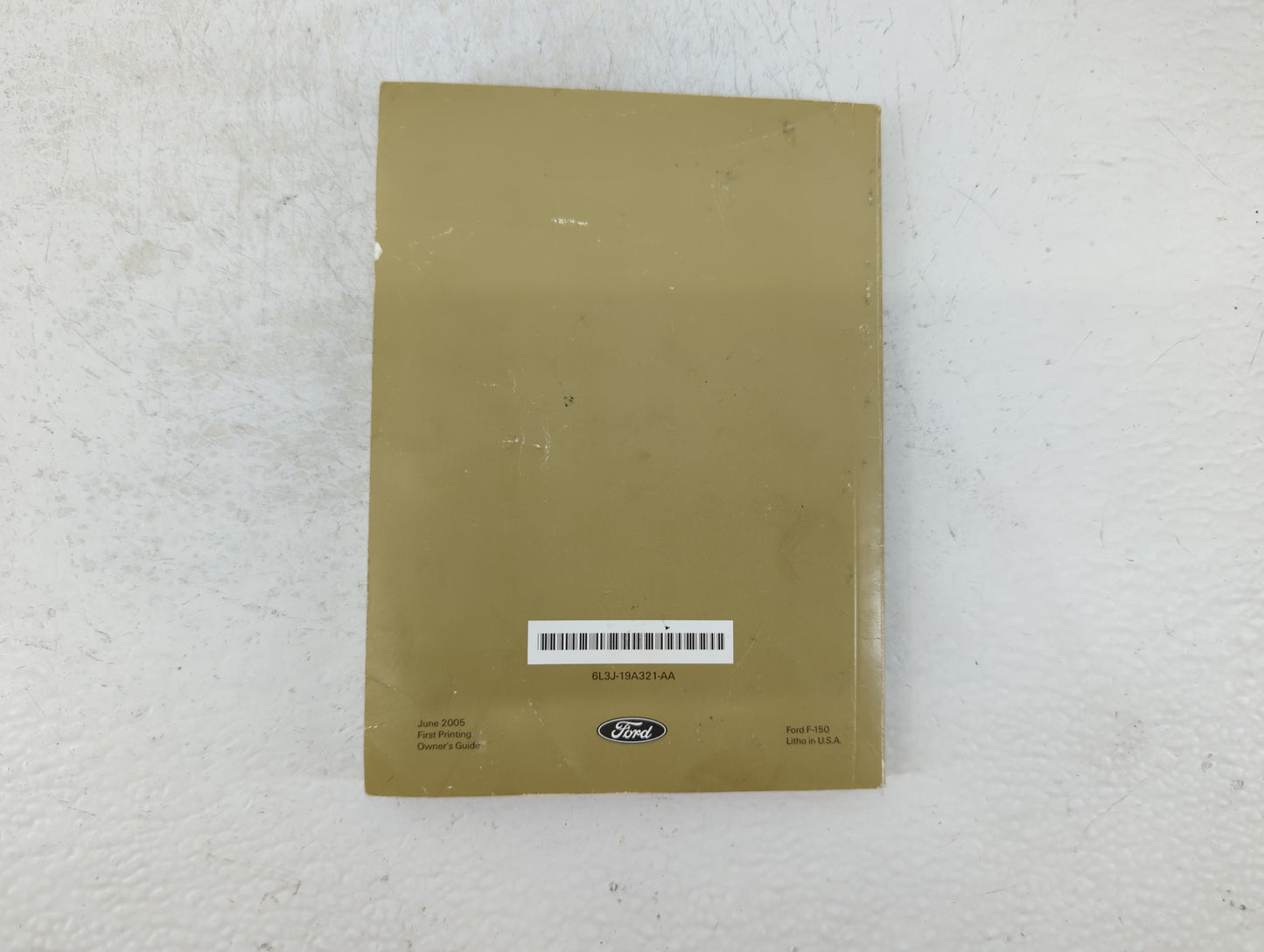2006 Ford F-150 Owners Manual Book Guide P/N:6L3J 19A321 AA OEM Used Auto Parts - Oemusedautoparts1.com