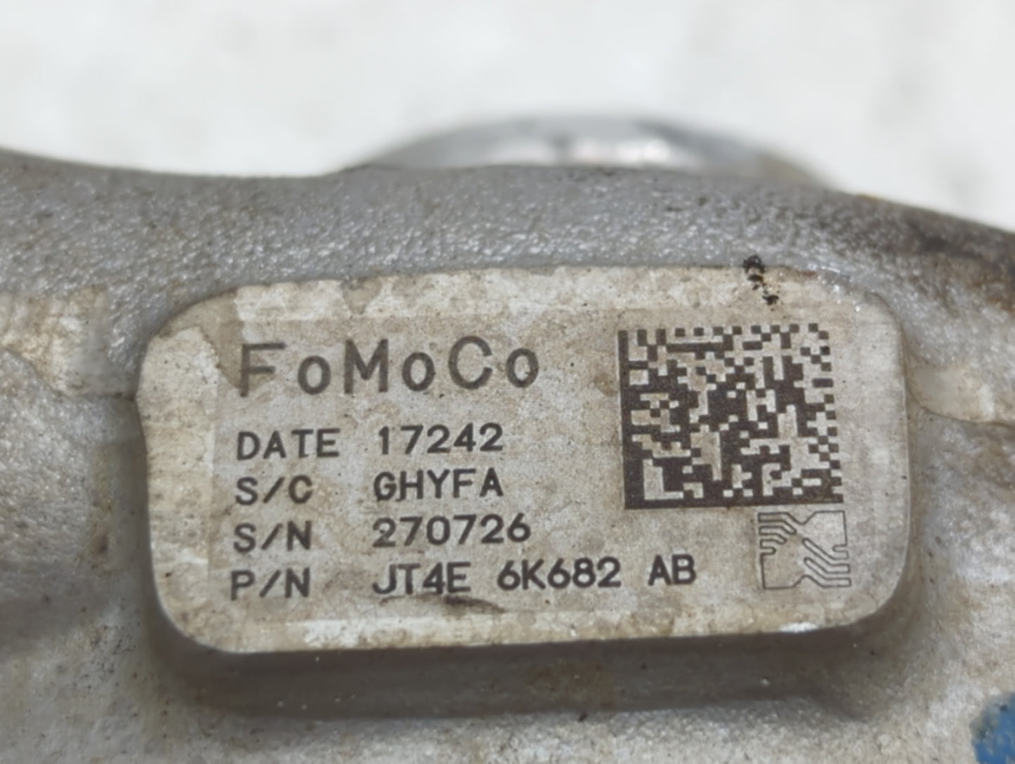 2018 Ford F-150 Turbocharger Turbo Charger Super Charger Supercharger - Oemusedautoparts1.com