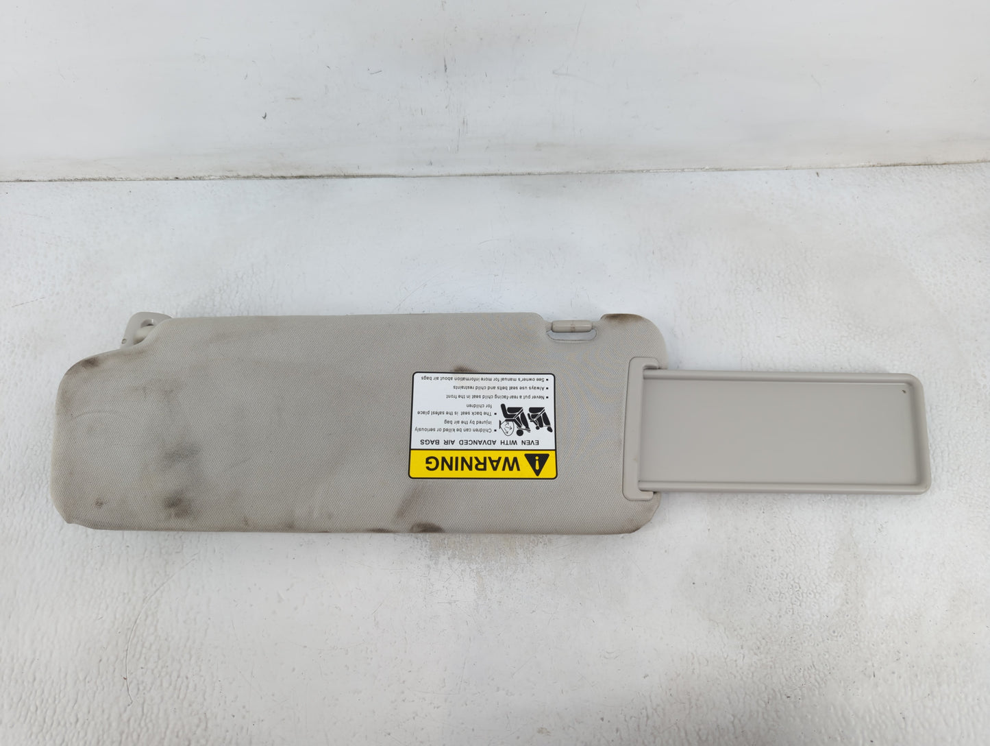 2010-2015 Mazda Cx-9 Sun Visor Shade Replacement Passenger Right Mirror Fits Fits 2010 2011 2012 2013 2014 2015 OEM Used Auto Parts - Oemusedautoparts1.com