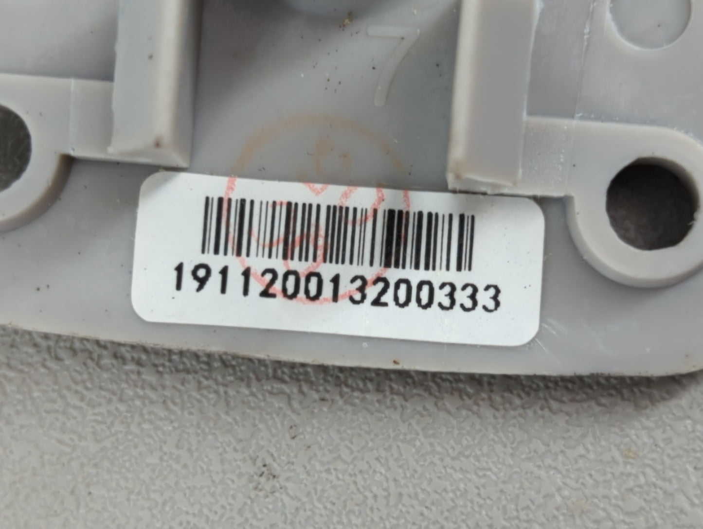 2014 Mitsubishi Mirage Sun Visor Shade Replacement Driver Left Mirror Fits OEM Used Auto Parts - Oemusedautoparts1.com