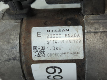 2009 Nissan Sentra Car Starter Motor Solenoid OEM P/N:23300 EN20A Fits OEM Used Auto Parts