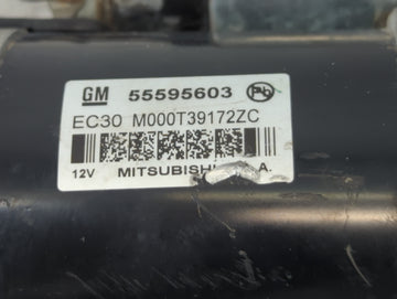 2011-2016 Chevrolet Cruze Car Starter Motor Solenoid OEM P/N:M000T39172ZC 55595603 Fits OEM Used Auto Parts