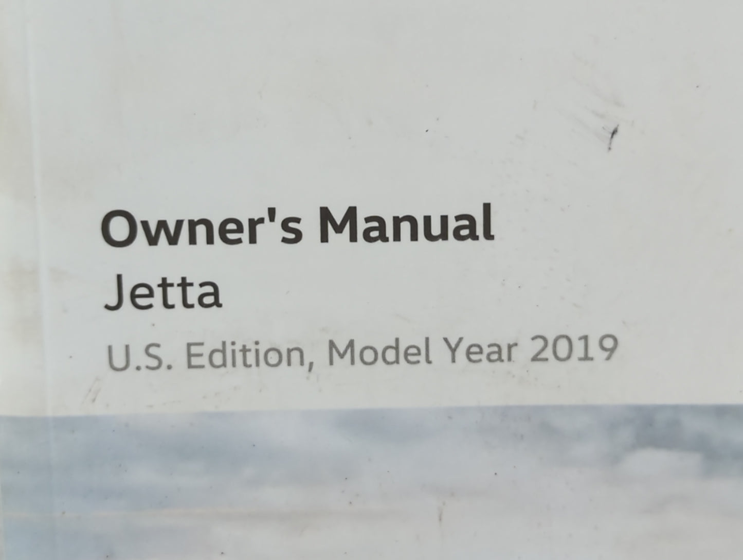 2019 Volkswagen Jetta Owners Manual Book Guide P/N:17A012723AA OEM Used Auto Parts - Oemusedautoparts1.com