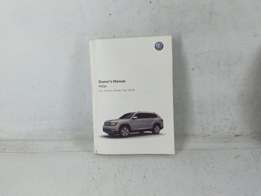 2018 Volkswagen Atlas Owners Manual Book Guide P/N:3CN012723BC OEM Used Auto Parts