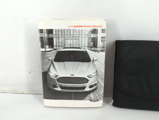 2014 Ford Fusion Owners Manual Book Guide P/N:EE5J19A321AA OEM Used Auto Parts