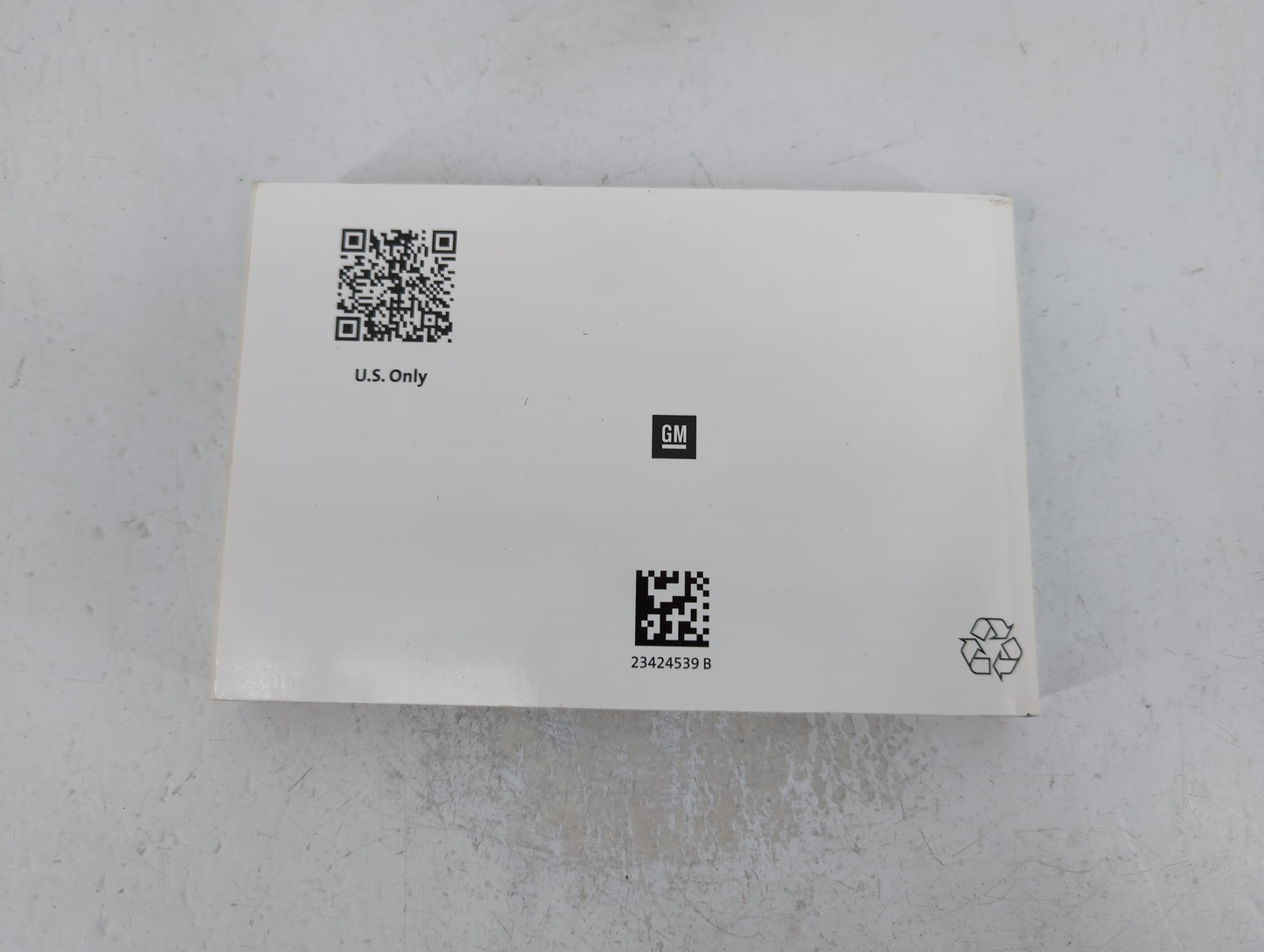 2016 Chevrolet Malibu Owners Manual Book Guide P/N:23424539 B OEM Used Auto Parts - Oemusedautoparts1.com