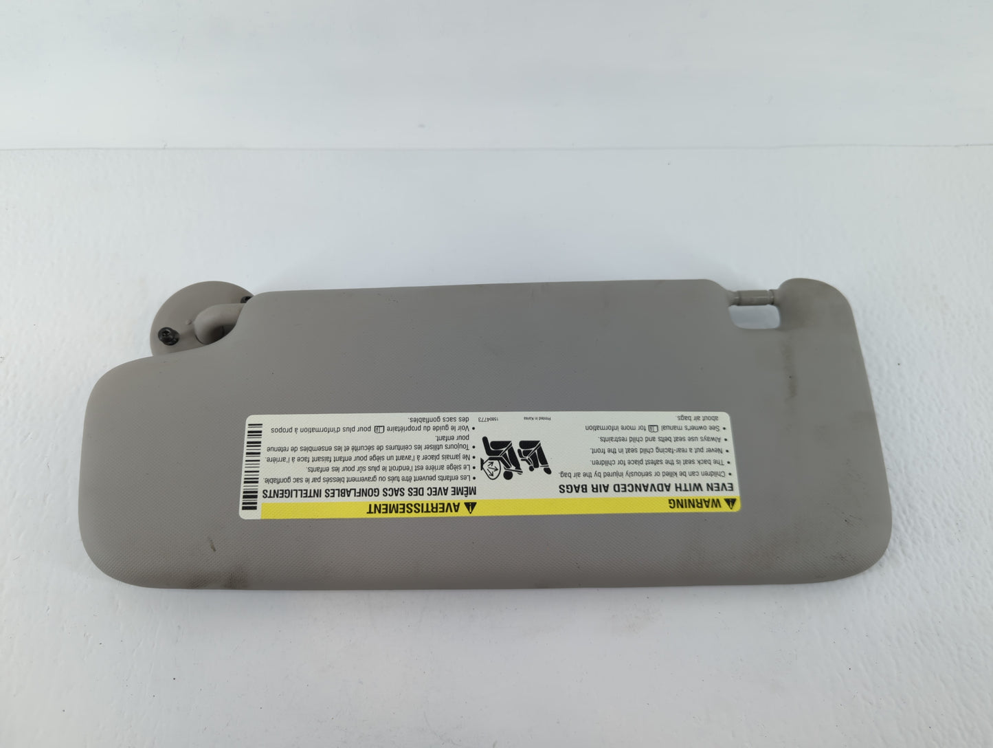 2012-2019 Chevrolet Sonic Sun Visor Shade Replacement Passenger Right Mirror Fits Fits 2012 2013 2014 2015 2016 2017 2018 2019 OEM Used Auto Parts - Oemusedautoparts1.com