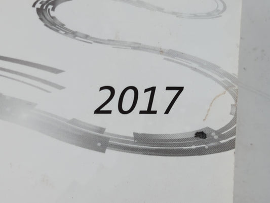 2017 Chevrolet Malibu Owners Manual Book Guide P/N:23461930A OEM Used Auto Parts
