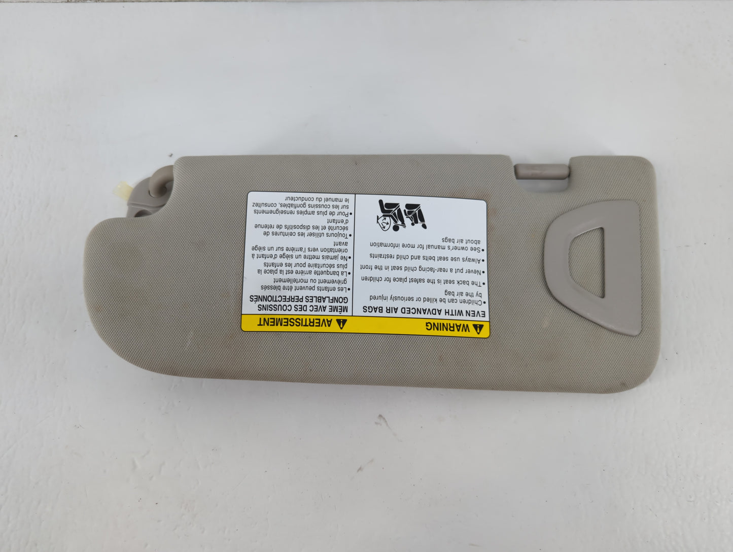 2014-2020 Infiniti Q50 Sun Visor Shade Replacement Passenger Right Mirror Fits Fits 2014 2015 2016 2017 2018 2019 2020 OEM Used Auto Parts - Oemusedautoparts1.com