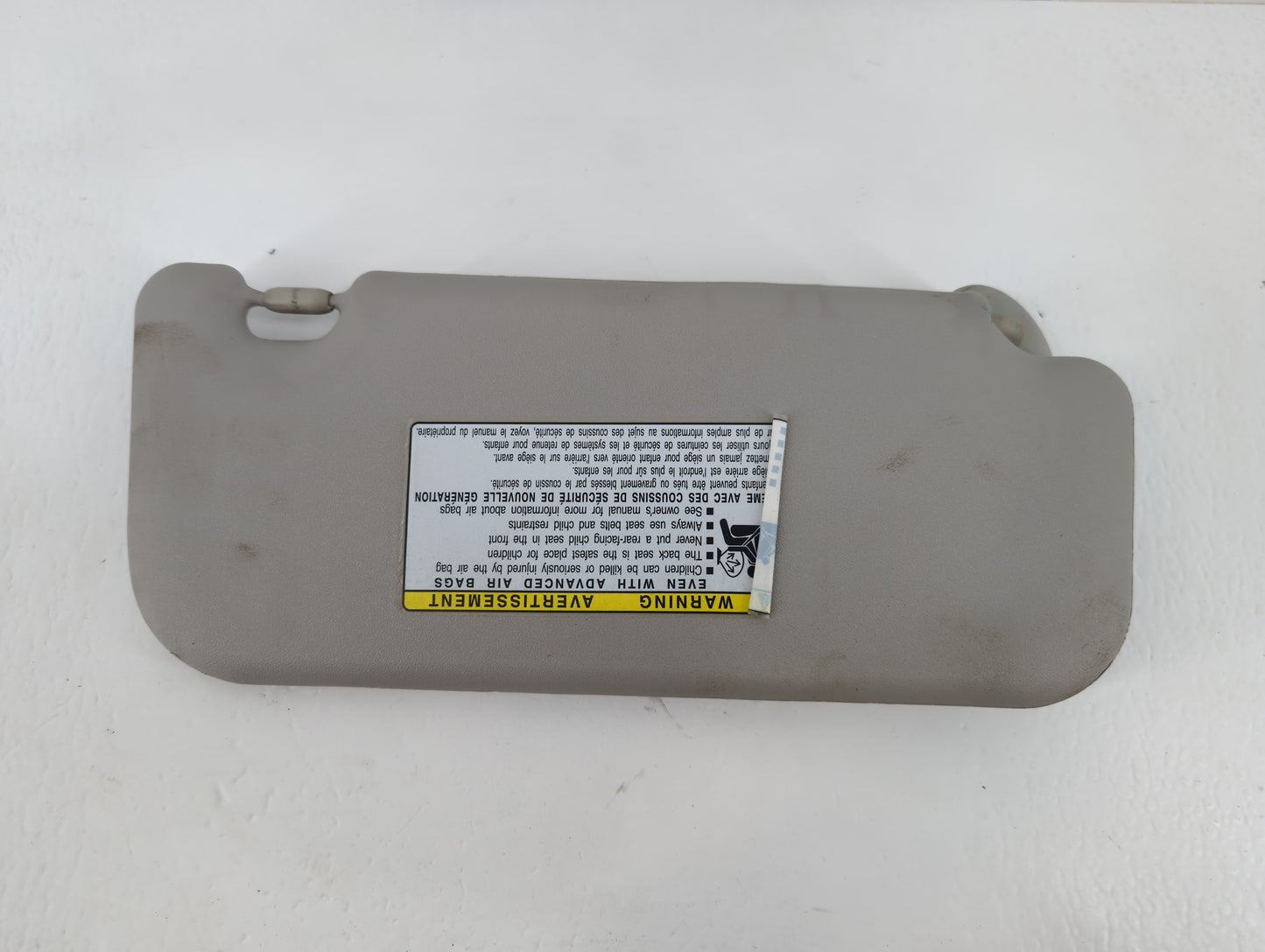 2009-2013 Toyota Corolla Sun Visor Shade Replacement Passenger Right Mirror Fits Fits 2009 2010 2011 2012 2013 OEM Used Auto Parts - Oemusedautoparts1.com