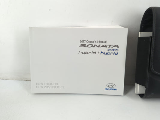 2017 Hyundai Sonata Owners Manual Book Guide P/N:EH60-EU68A OEM Used Auto Parts