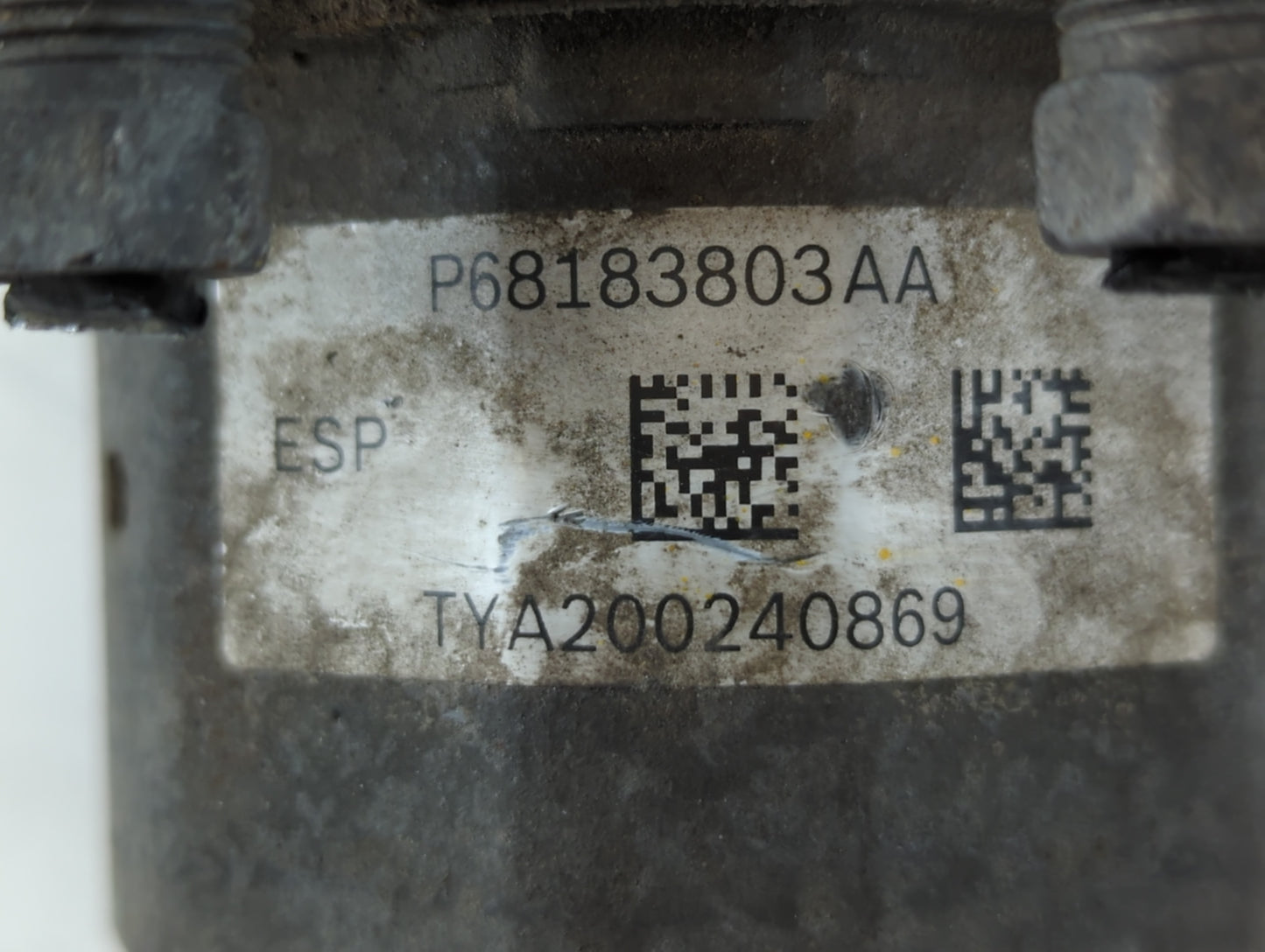 2013 Chrysler Town & Country ABS Pump Control Module Replacement P/N:P68183803AA Fits OEM Used Auto Parts - Oemusedautoparts1.com