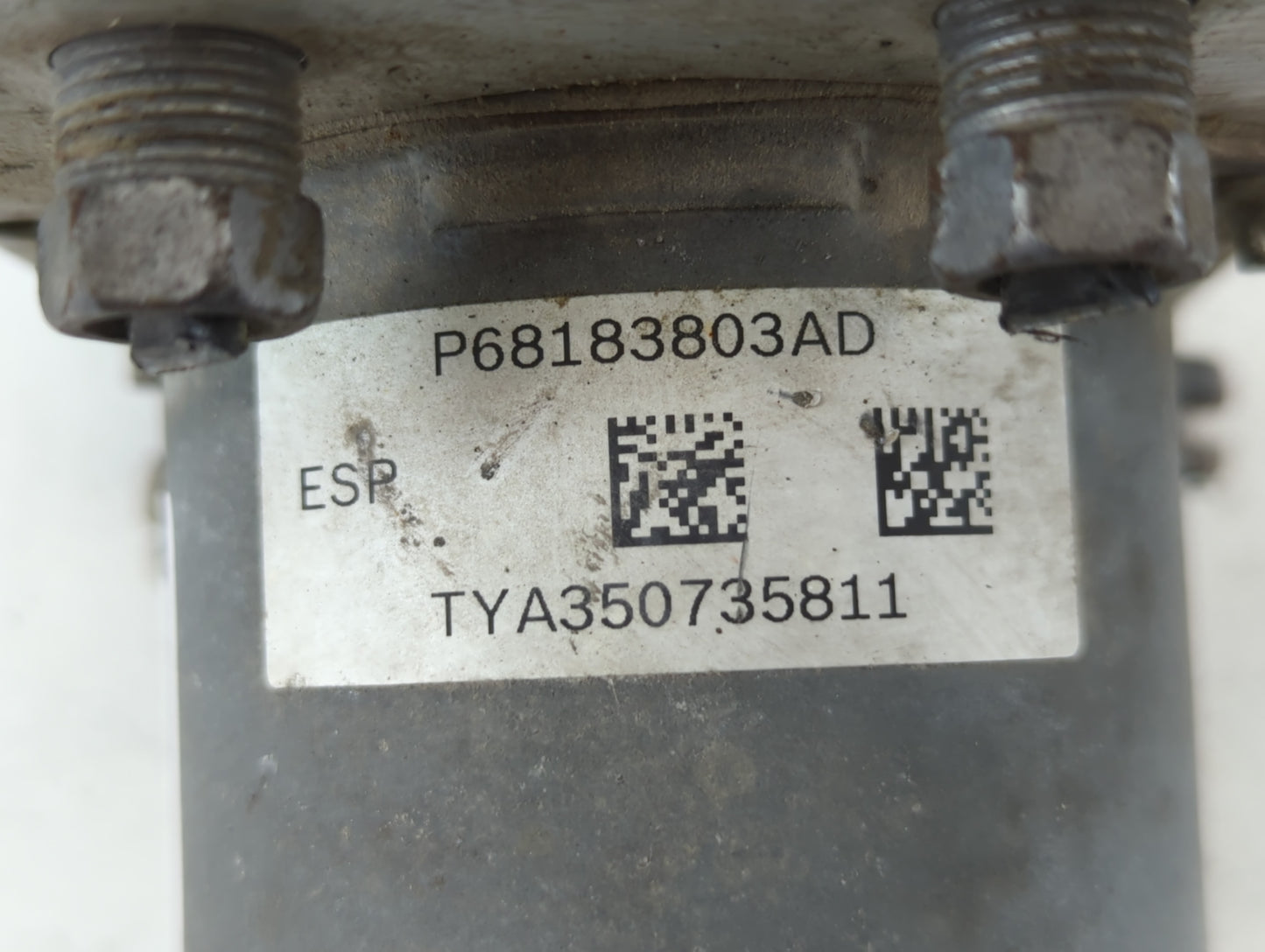 2015-2020 Dodge Grand Caravan ABS Pump Control Module Replacement P/N:P68183803AD Fits Fits 2015 2016 2017 2018 2019 2020 OEM Used Auto Parts - Oemusedautoparts1.com