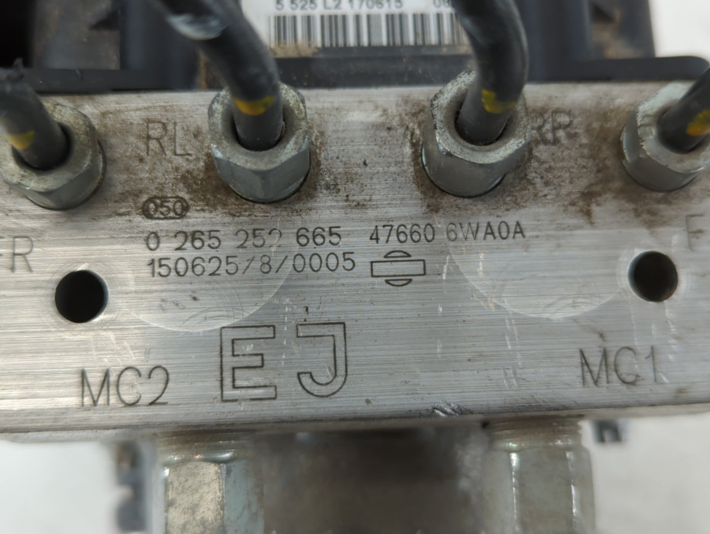 2016-2017 Infiniti Qx50 ABS Pump Control Module Replacement P/N:47660 6WA0A 0 265 252 665 Fits Fits 2016 2017 OEM Used Auto Parts - Oemusedautoparts1.com