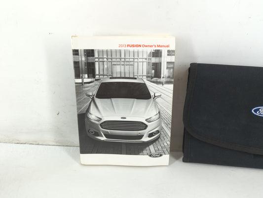2013 Ford Fusion Owners Manual Book Guide P/N:DE5J 19A321 AA OEM Used Auto Parts