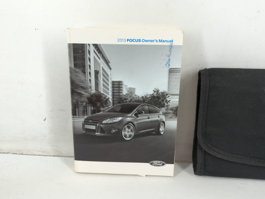 2013 Ford Focus Owners Manual Book Guide P/N:DM5J 19A321 AA OEM Used Auto Parts