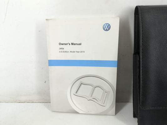 2015 Volkswagen Jetta Owners Manual Book Guide P/N:1525U1JT623 OEM Used Auto Parts