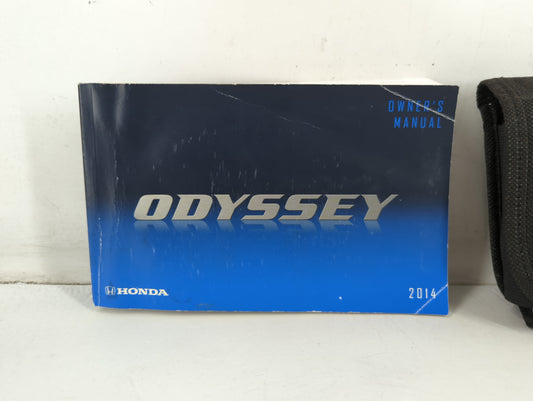 2014 Honda Odyssey Owners Manual Book Guide P/N:00X31-TK8-6310 31TK8631 OEM Used Auto Parts