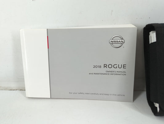 2018 Nissan Rogue Owners Manual Book Guide P/N:OM18EA 0T32U0 OEM Used Auto Parts