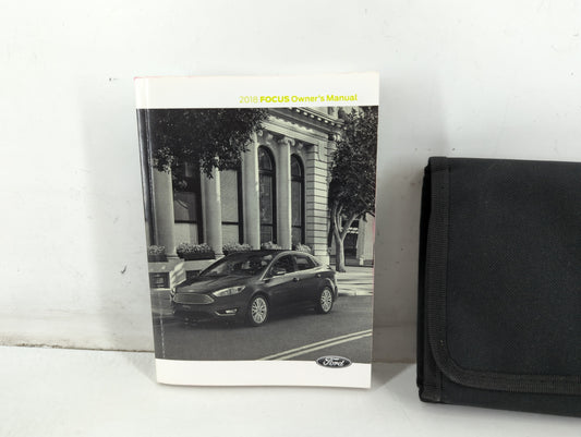 2018 Ford Focus Owners Manual Book Guide P/N:JM5J 19A321 AA OEM Used Auto Parts