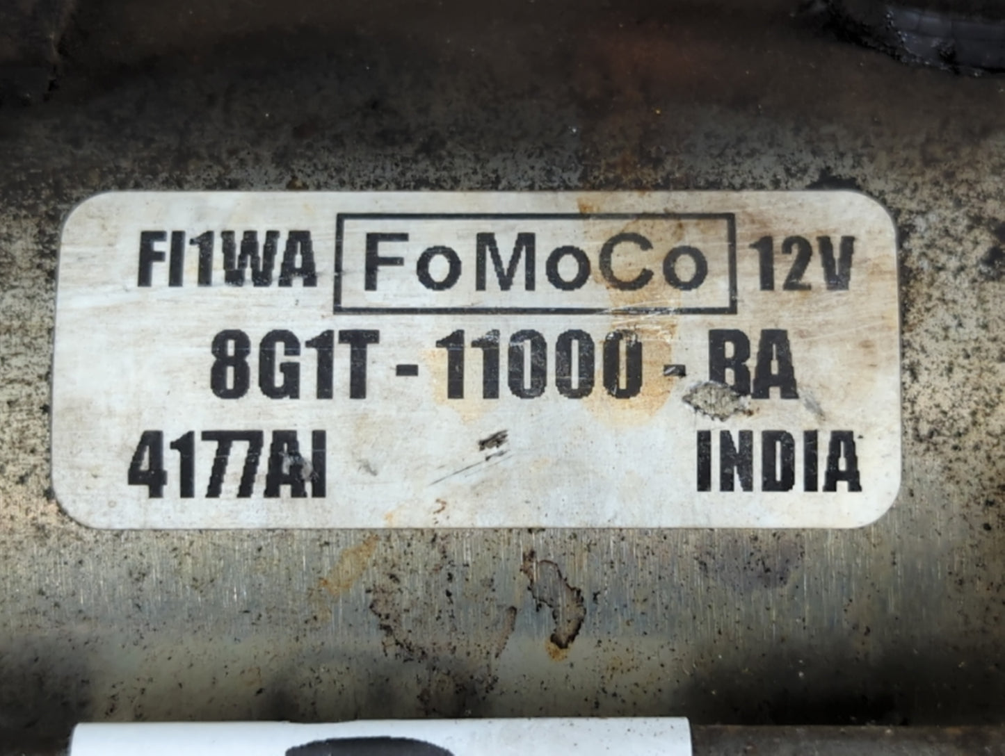 2011-2019 Ford Explorer Car Starter Motor Solenoid OEM P/N:8G1T-11000-BA Fits OEM Used Auto Parts - Oemusedautoparts1.com