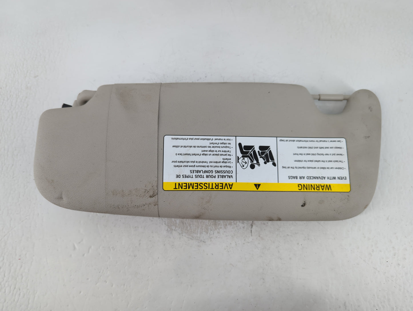 2020 Mini Cooper Sun Visor Shade Replacement Passenger Right Mirror Fits OEM Used Auto Parts - Oemusedautoparts1.com