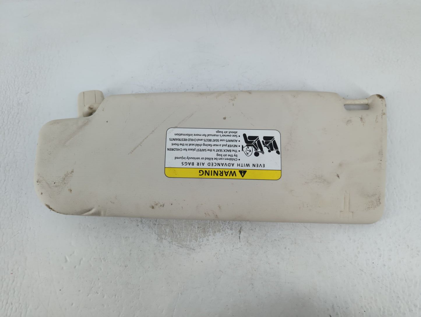 2009-2017 Volkswagen Cc Sun Visor Shade Replacement Passenger Right Mirror Fits Fits 2009 2010 2011 2012 2013 2014 2015 2016 2017 OEM Used Auto Parts - Oemusedautoparts1.com