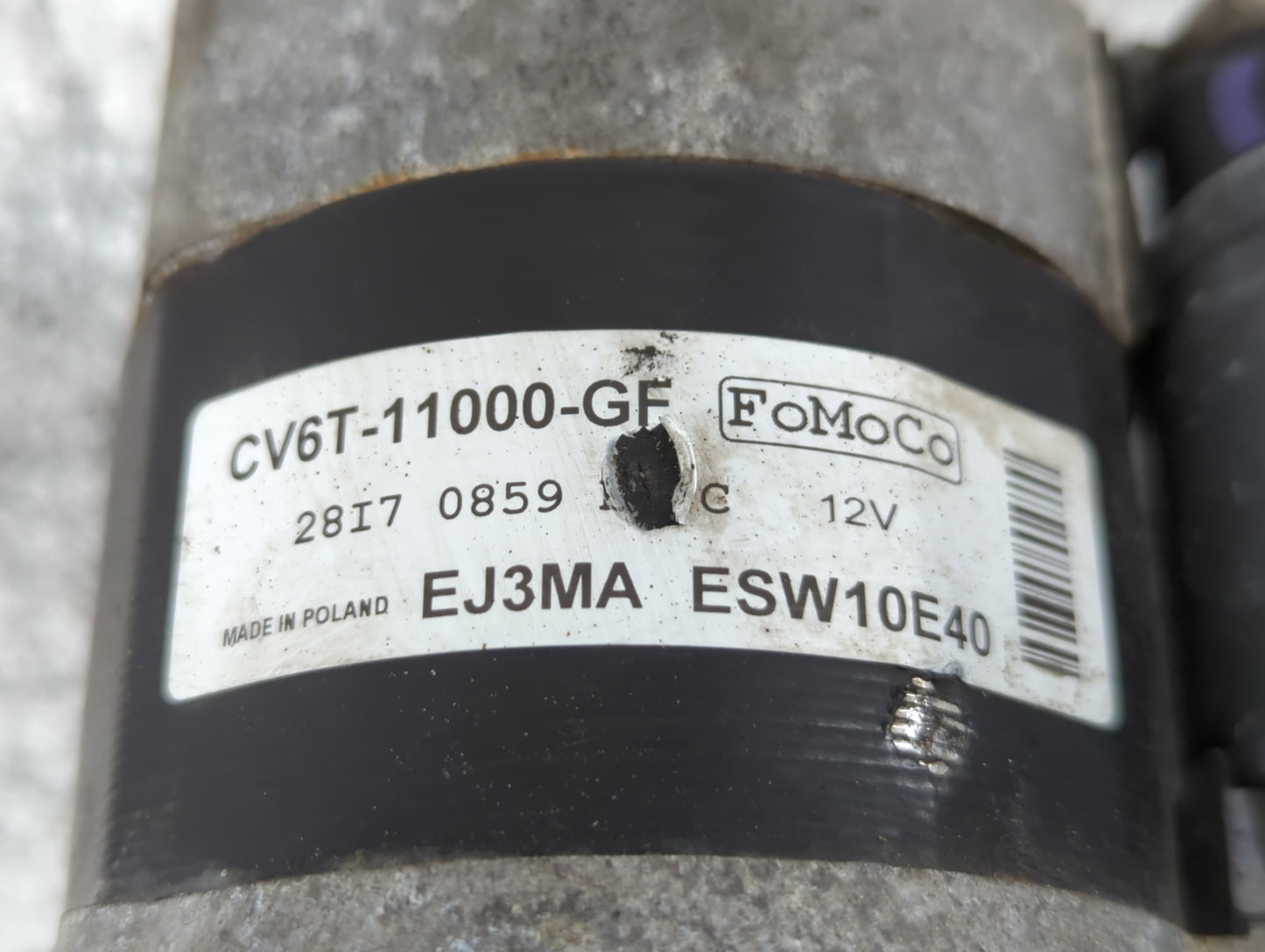 2015-2018 Ford Focus Car Starter Motor Solenoid OEM P/N:CV6T-11000-GF Fits Fits 2015 2016 2017 2018 OEM Used Auto Parts - Oemusedautoparts1.com