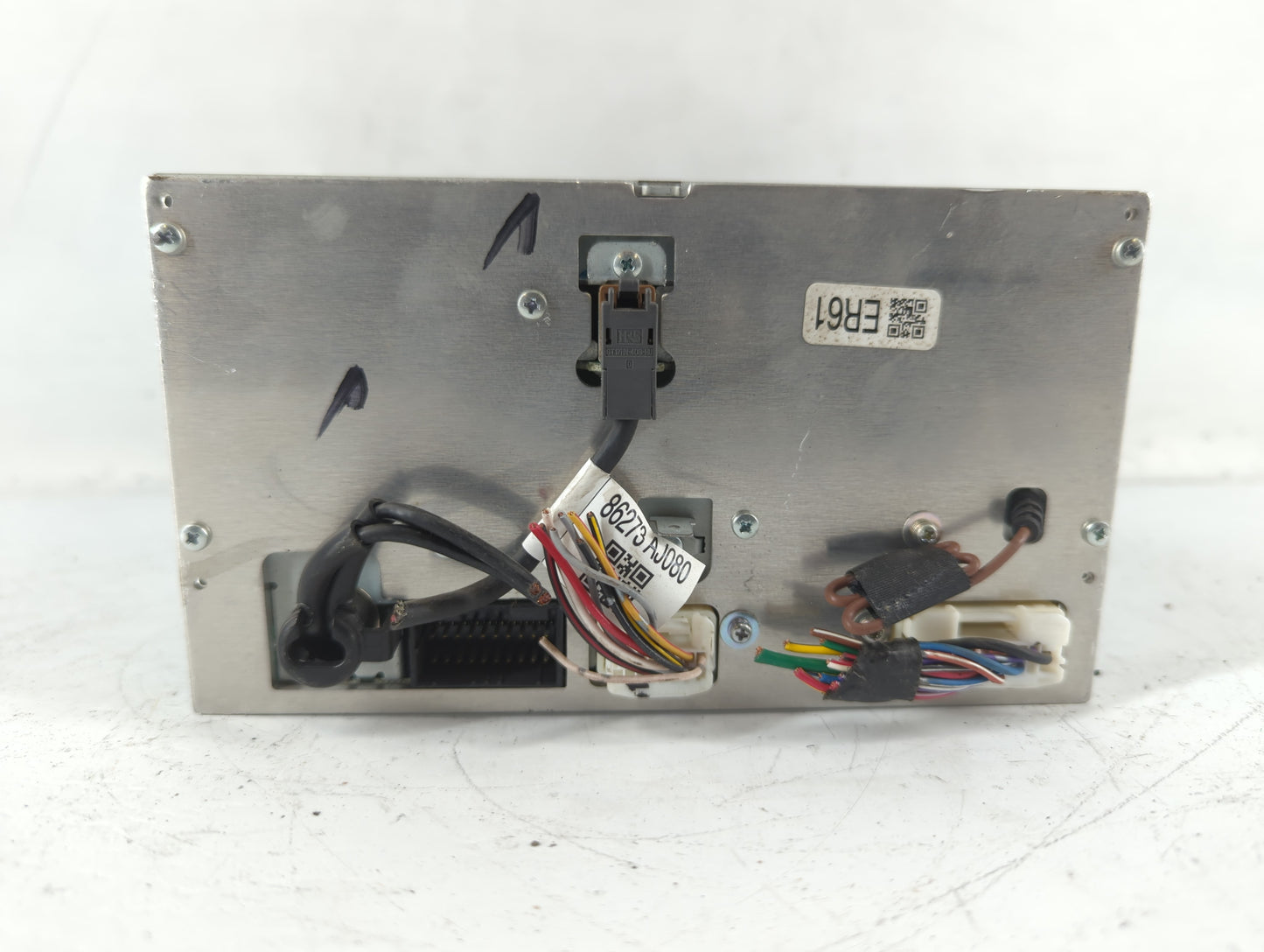 2012-2014 Subaru Legacy Radio AM FM Cd Player Receiver Replacement P/N:86201AJ61A Fits Fits 2012 2013 2014 OEM Used Auto Parts - Oemusedautoparts1.com
