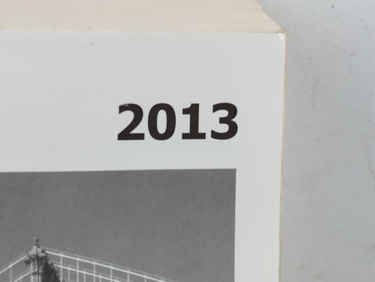 2013 Chevrolet Cruze Owners Manual Book Guide P/N:22771025 OEM Used Auto Parts