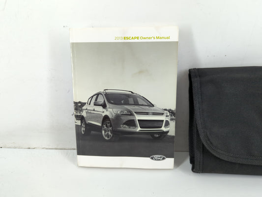 2013 Ford Escape Owners Manual Book Guide P/N:DJ5J 19A321 A OEM Used Auto Parts