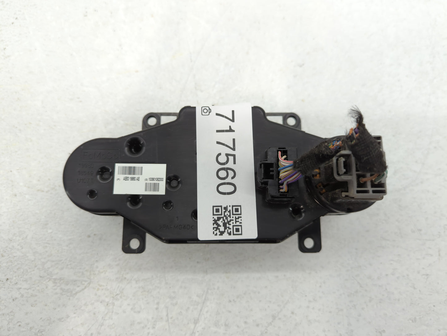 2011-2013 Ford Fiesta Climate Control Module Temperature AC/Heater Replacement P/N:AE83 19980 AE Fits Fits 2011 2012 2013 OEM Used Auto Parts - Oemusedautoparts1.com