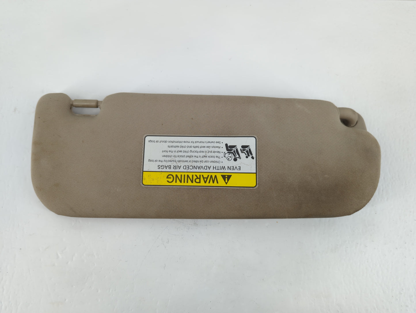 2011-2016 Kia Optima Sun Visor Shade Replacement Driver Left Mirror Fits Fits 2011 2012 2013 2014 2015 2016 OEM Used Auto Parts - Oemusedautoparts1.com