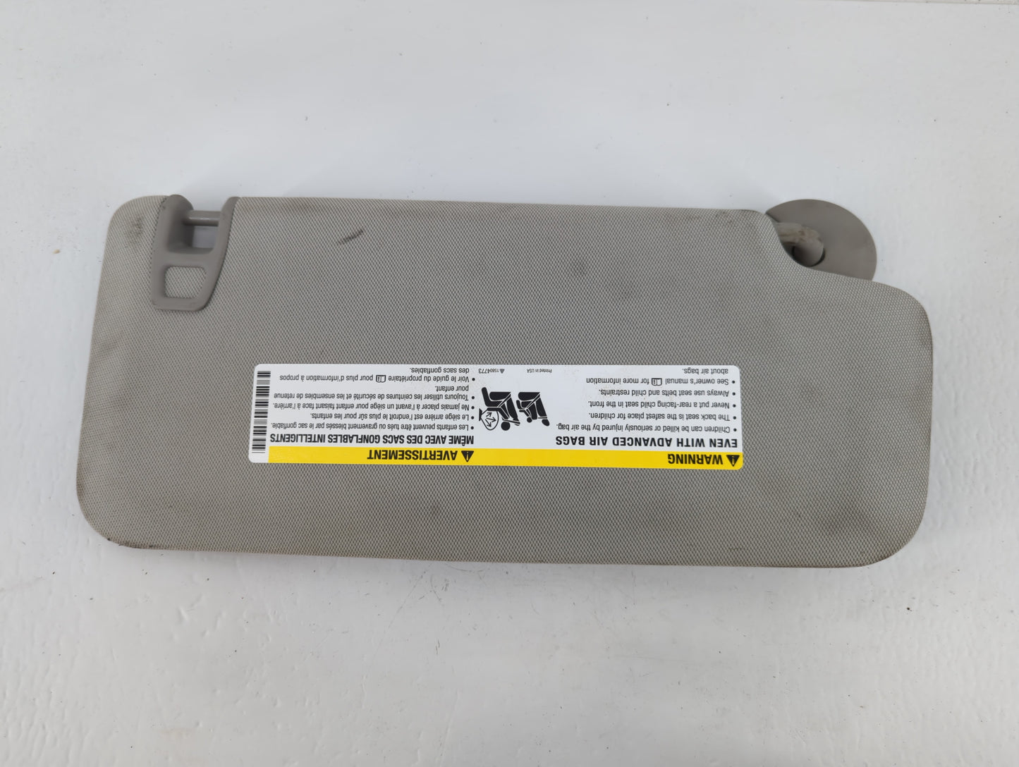 2010-2017 Chevrolet Equinox Sun Visor Shade Replacement Passenger Right Mirror Fits Fits 2010 2011 2012 2013 2014 2015 2016 2017 OEM Used Auto Parts - Oemusedautoparts1.com