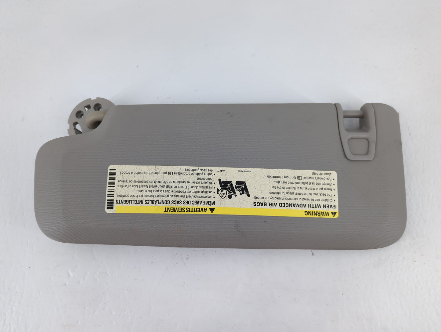 2011-2016 Chevrolet Cruze Sun Visor Shade Replacement Passenger Right Mirror Fits Fits 2011 2012 2013 2014 2015 2016 OEM Used Auto Parts - Oemusedautoparts1.com