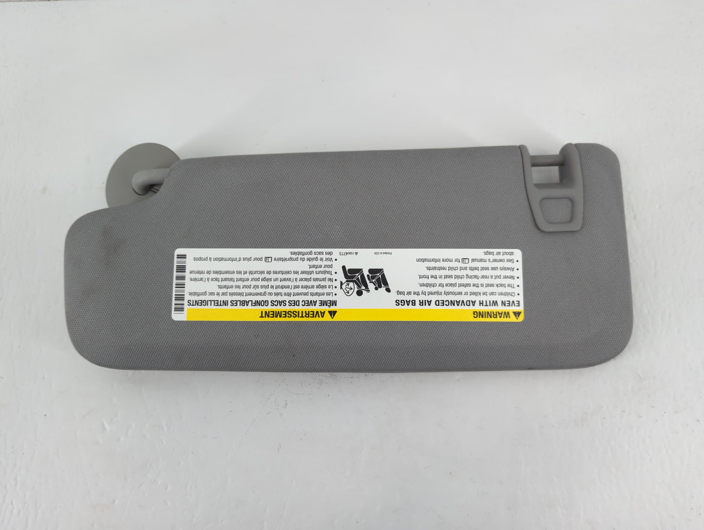 2016-2021 Chevrolet Malibu Sun Visor Shade Replacement Passenger Right Mirror Fits Fits 2016 2017 2018 2019 2020 2021 OEM Used Auto Parts - Oemusedautoparts1.com