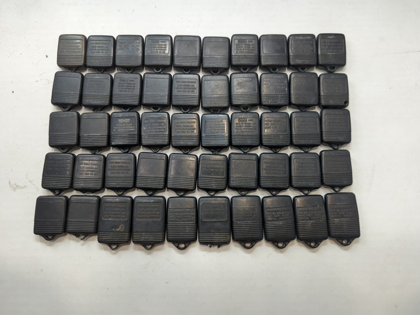 Lot of 50 Ford Keyless Entry Remote Fob MIXED FCC IDS MIXED PART NUMBERS - Oemusedautoparts1.com