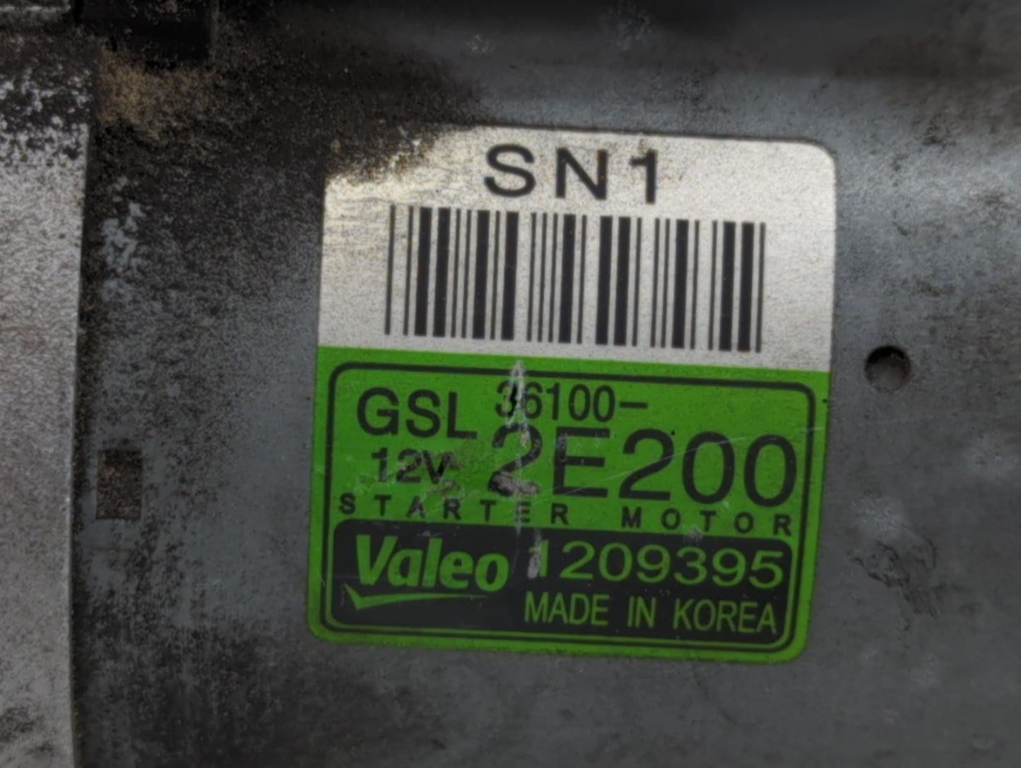 2018-2021 Hyundai Kona Car Starter Motor Solenoid OEM P/N:36100-2E200 Fits Fits 2013 2014 2016 2017 2018 2019 2020 2021 2022 OEM Used Auto Parts - Oemusedautoparts1.com