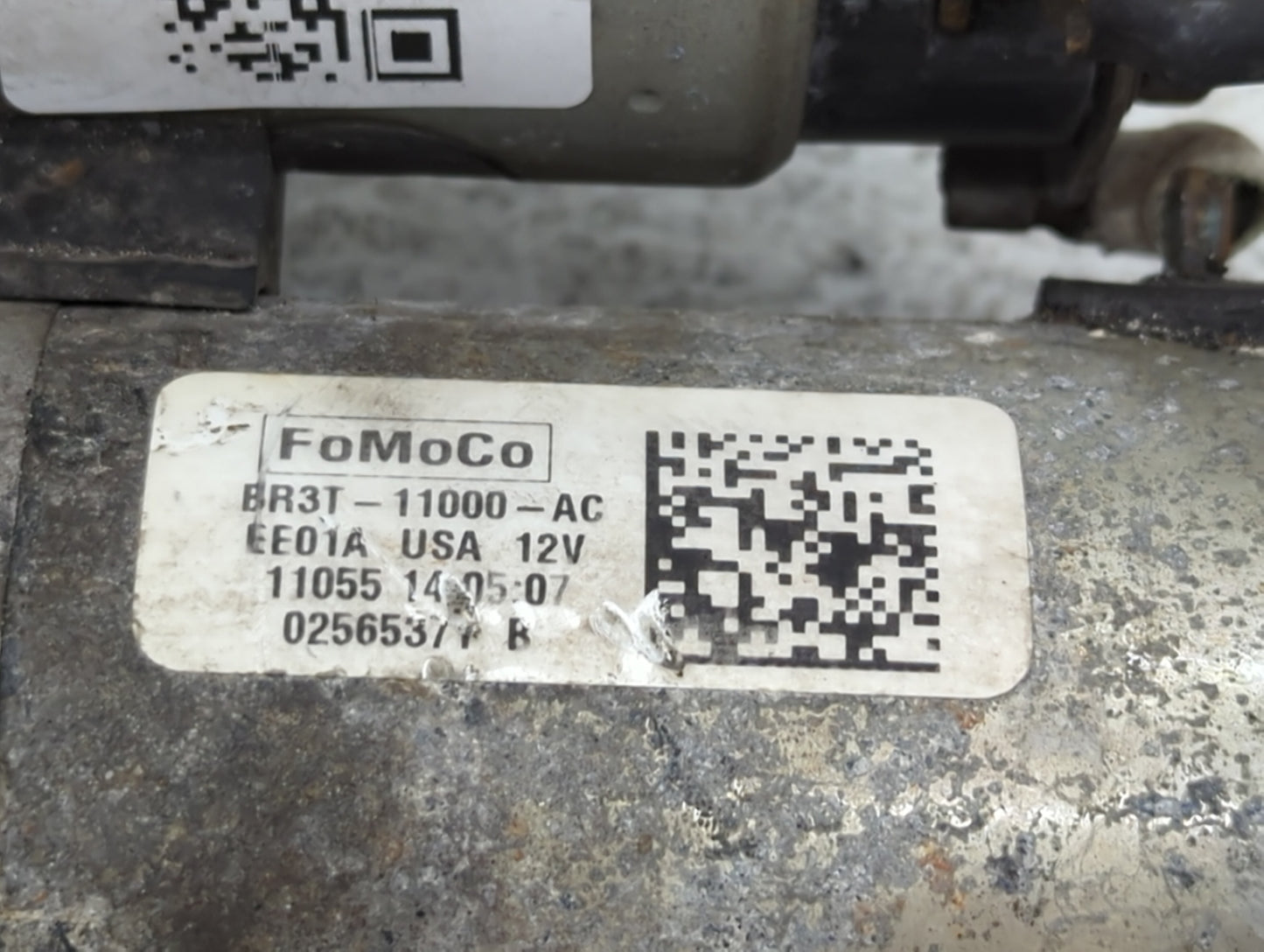 2011-2014 Ford Mustang Car Starter Motor Solenoid OEM P/N:M000T39571ZC BR3T-11000-AA Fits Fits 2011 2012 2013 2014 2015 OEM Used Auto Parts - Oemusedautoparts1.com