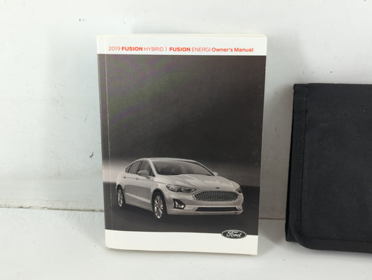 2019 Ford Fusion Owners Manual Book Guide P/N:KE5J 19A321 HA OEM Used Auto Parts
