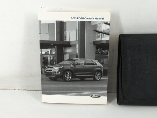 2016 Ford Edge Owners Manual Book Guide P/N:GT4J 19A321 AA OEM Used Auto Parts