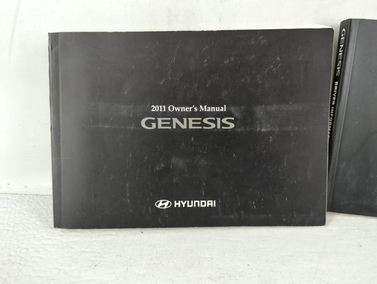 2011 Hyundai Genesis Owners Manual Book Guide P/N:A3MO-EU08D OEM Used Auto Parts