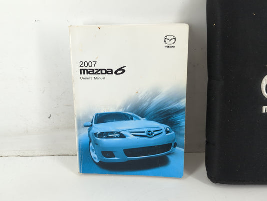 2007 Mazda 6 Owners Manual Book Guide P/N:9999-95-0778C-07 OEM Used Auto Parts