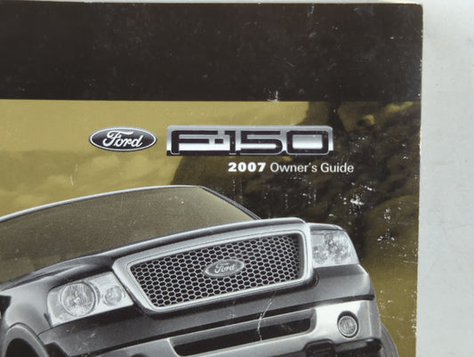 2007 Ford F-150 Owners Manual Book Guide P/N:7L3J 19A321 JC OEM Used Auto Parts