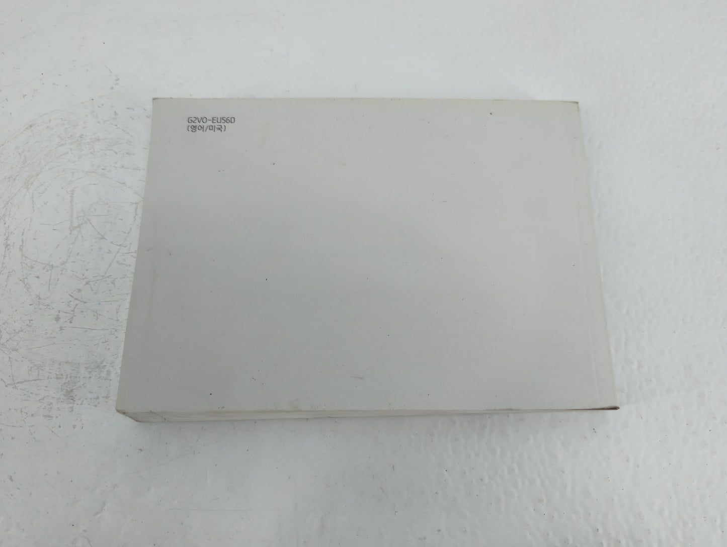 2016 Hyundai Veloster Owners Manual Book Guide P/N:G2V0-EU56D OEM Used Auto Parts - Oemusedautoparts1.com