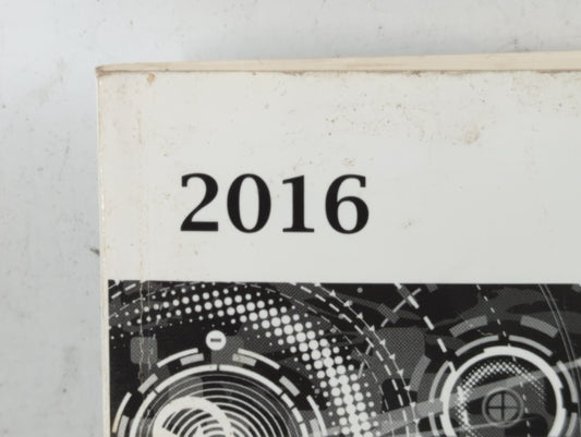 2016 Chevrolet Cruze Limited Owners Manual Book Guide P/N:23289323 A OEM Used Auto Parts