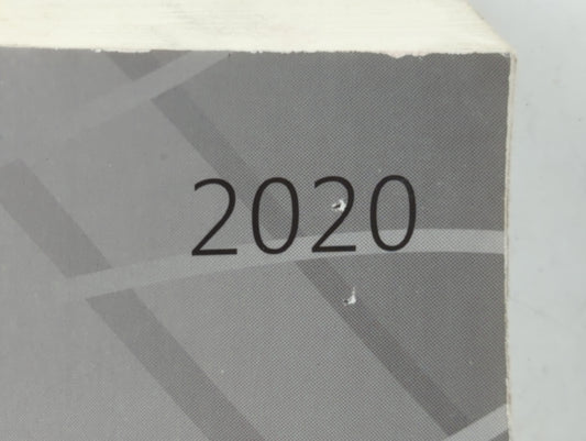 2020 Chevrolet Equinox Owners Manual Book Guide P/N:84314745 A OEM Used Auto Parts