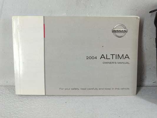 2004 Nissan Altima Owners Manual Book Guide OEM Used Auto Parts
